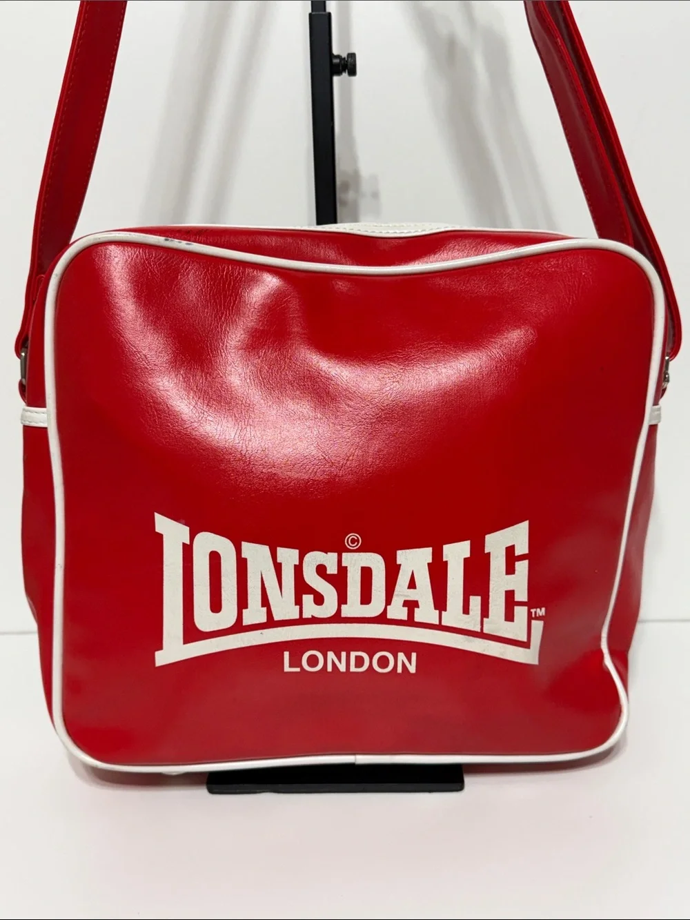 Vintage Lonsdale London Union Jack Crossbody Shoulder Bag